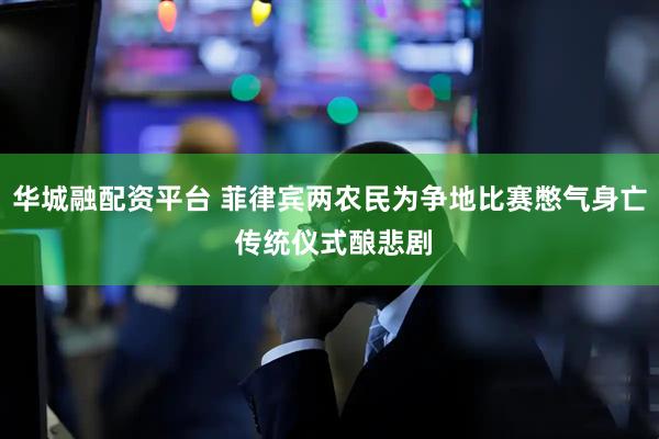 华城融配资平台 菲律宾两农民为争地比赛憋气身亡 传统仪式酿悲剧